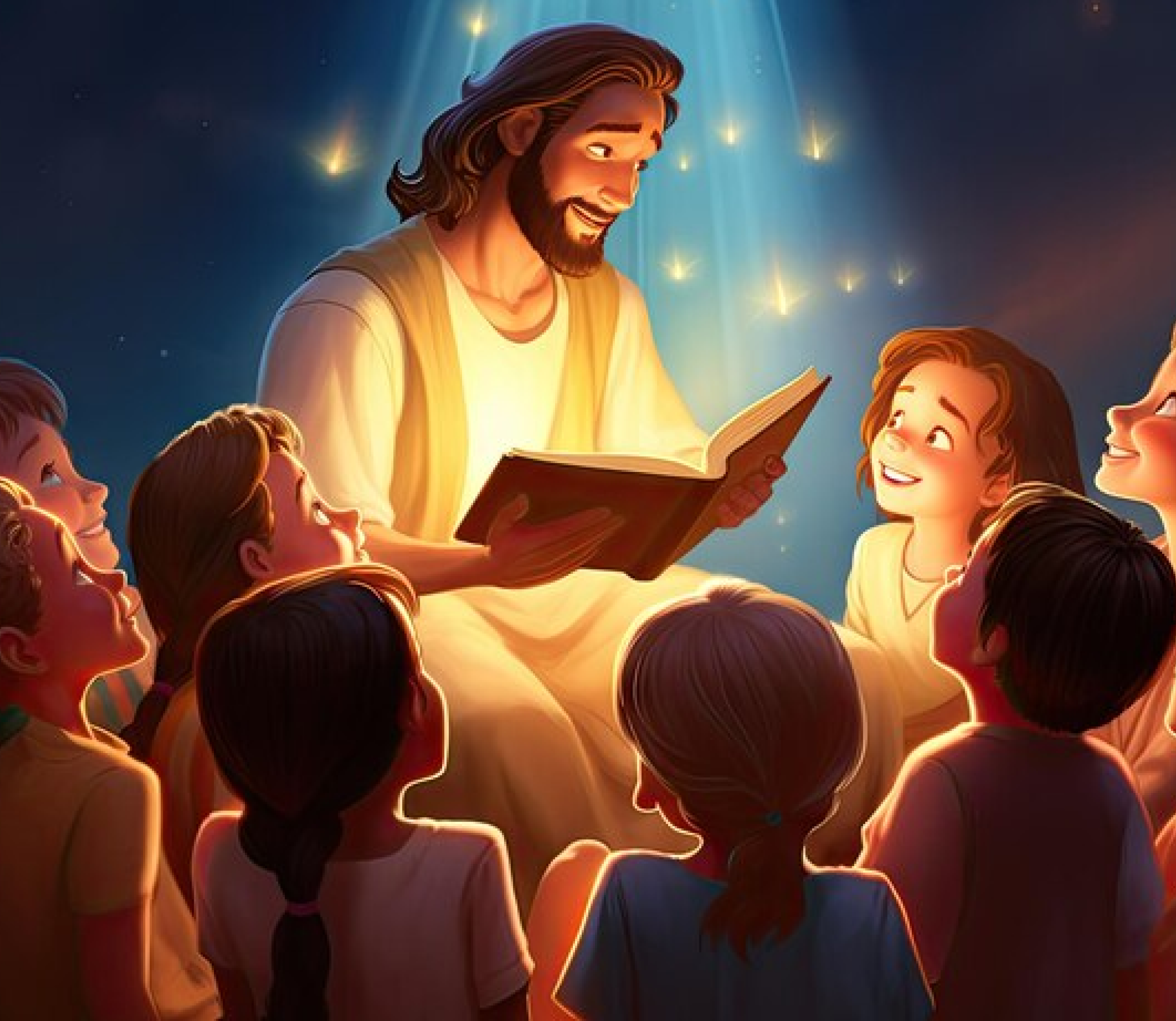 Jesus with children